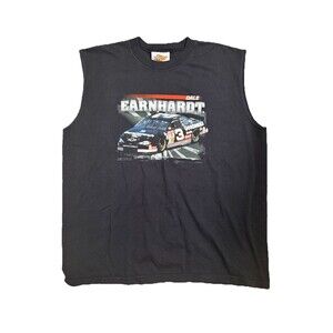Vintage Dale Earnhardt #3 NASCAR Sleeveless Shirt Cuttoff Winner’s Circle large